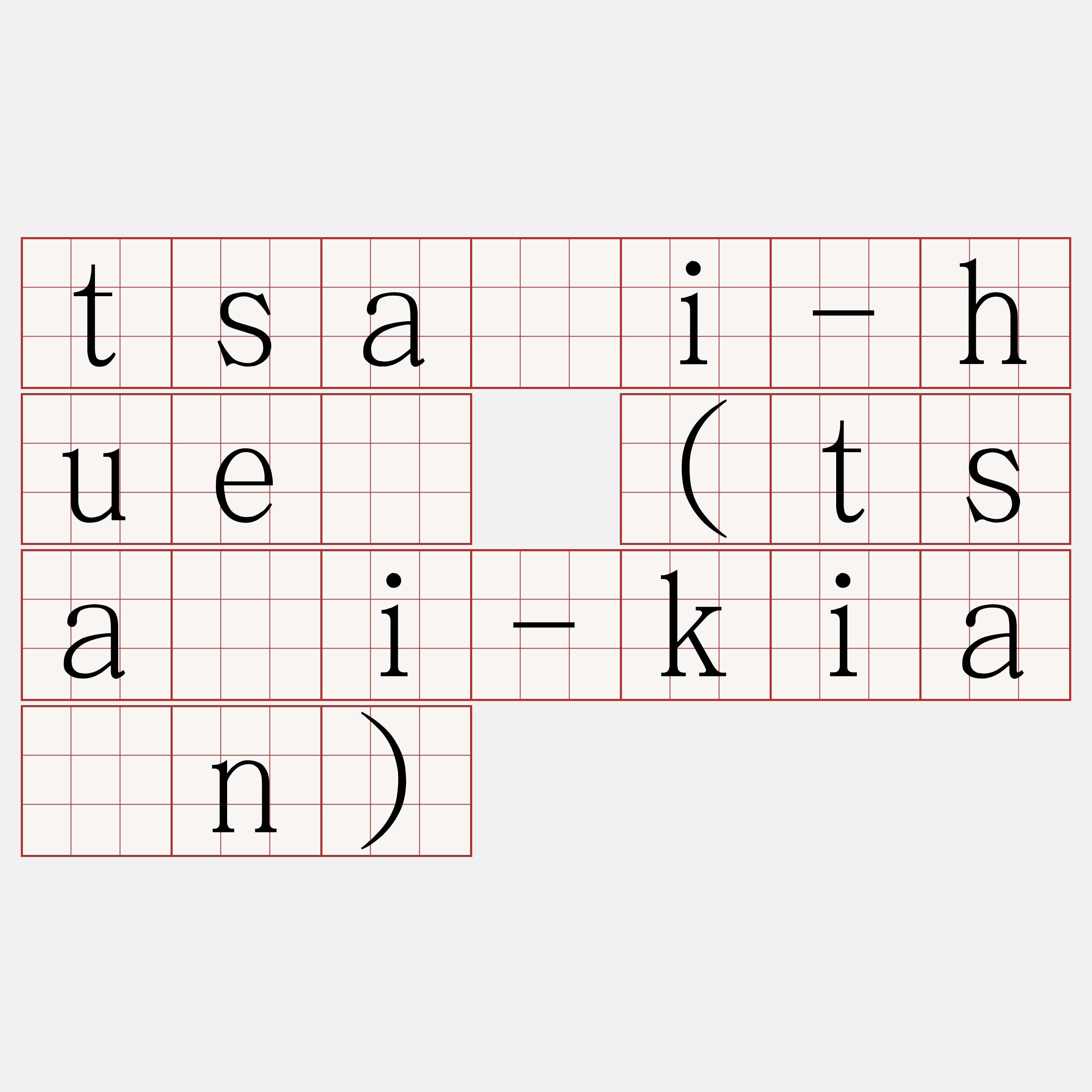 tsài-huē (tsài-kiàn)